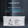Deep Cycle AGM Battery 12 Volt 200Ah 3% Self-Discharge Rate, 2000A Max Discharge Current, Safe Charge Most Home Appliances for RV, Camping, Cabin, Marine and Off-Grid System, Maintenance-Free