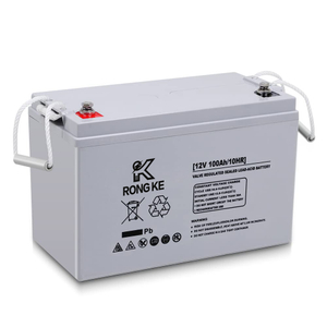 Deep Cycle AGM Battery 12 Volt 100Ah 3% Self-Discharge Rate, 1100A Max Discharge Current, Safe Charge Most Home Appliances for RV, Camping, Cabin, Marine and Off-Grid System, Maintenance-Free