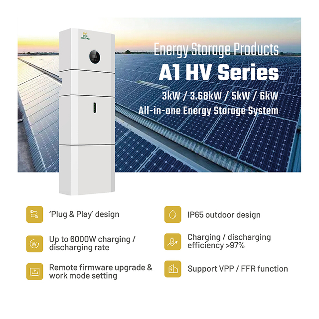 CE Approved 48V 51.2V 6KW Solar Inverter Battery 96V Stackable LiFePO4 Energy Storage Battery All In One Energy Storage System