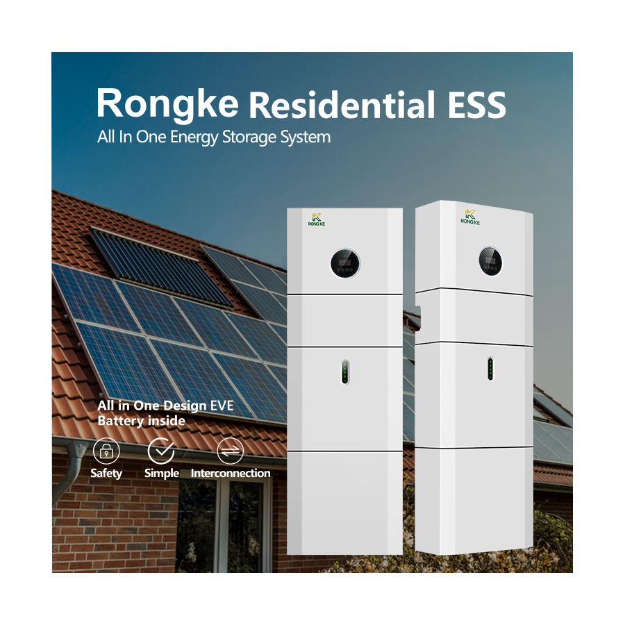 CE Approved 48V 51.2V 6KW Solar Inverter Battery 96V Stackable LiFePO4 Energy Storage Battery All In One Energy Storage System